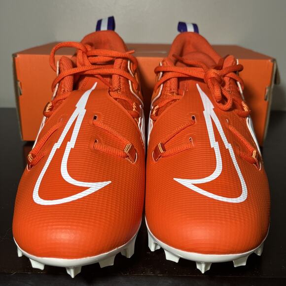 Nike Alpha Menace Pro 3 Clemson Tigers‎ Orange Football Cleats Men\'s Size 10 main image 6